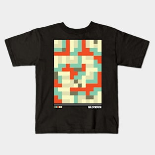 Blockade Pixels Kids T-Shirt